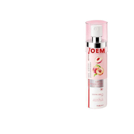 Peach Probiotic Mouth Spray Breath Freshener Long-Lasting Portable
