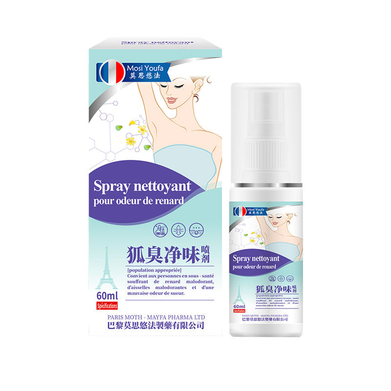 Unisex Underarm Antiperspirant Deodorant Spray Long-Lasting