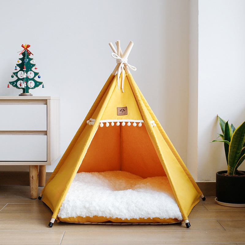 Four Seasons Pet Tent Cat and Dog House Minimalist Design