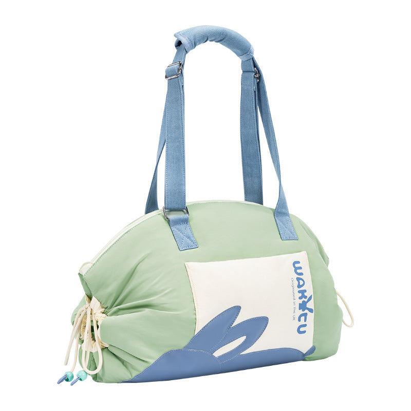 Two-in-One Breathable Pet Carrier Shoulder Bag for Cats in 4kg