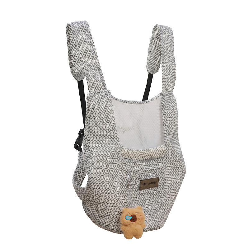 Portable Pet Carrier Backpack Chest Sling Bag for Dogs and Cats