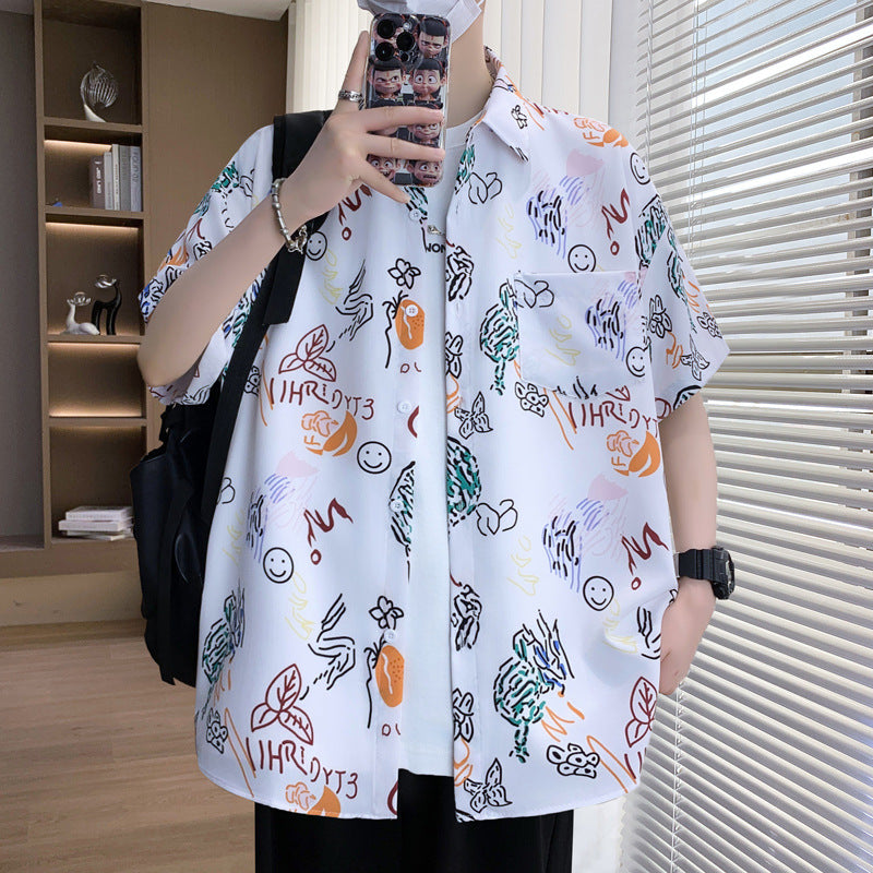 Men's Hawaiian Floral Shirt 2026 – Summer Tropical Shirt