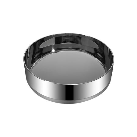 304 Stainless Steel Anti-Spill Pet Bowl for Cats and Dogs in gray