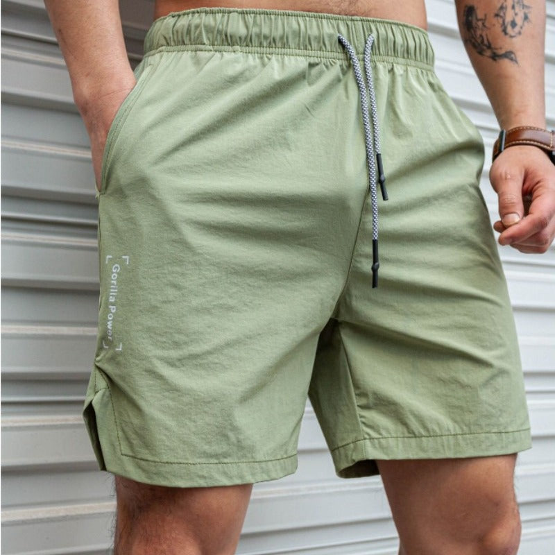 Men's Plus Size Quick-Dry Fitness Shorts – Stretch Active Fit