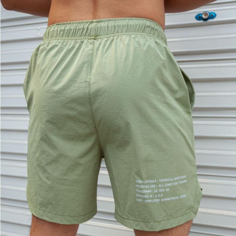 Men's Plus Size Quick-Dry Fitness Shorts – Stretch Active Fit