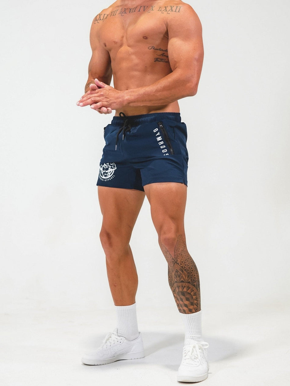 Men's High Elastic Running Shorts – Quick-Dry Breathable Fit