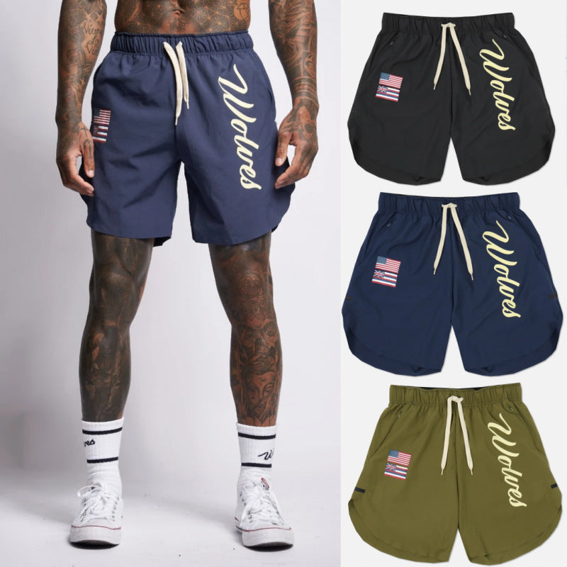 Men's Muscle Fit Sports Shorts – Breathable Quick-Dry Active Wear
