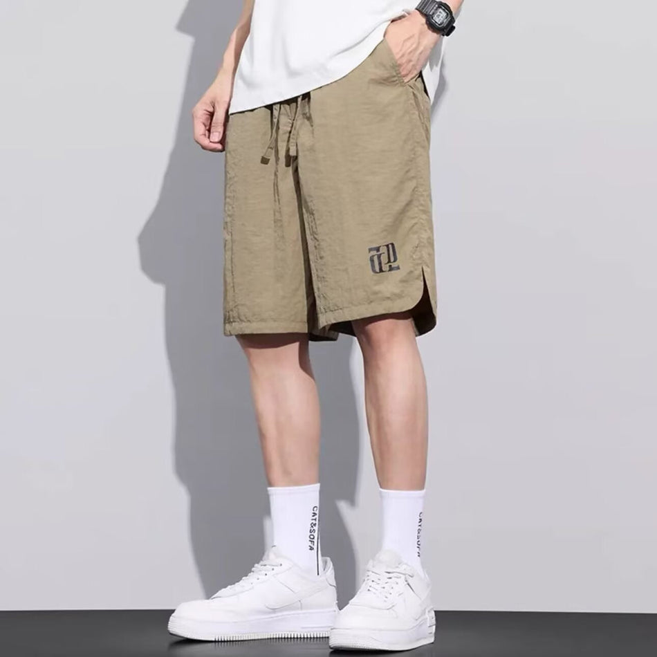 Men's Quick-Dry Five-Point Shorts – Breathable Loose Fit Casual
