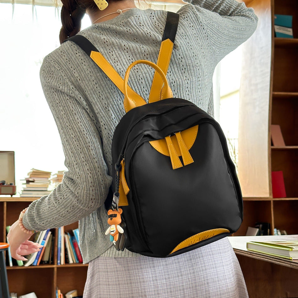 Fashion Versatile Nylon Small Backpack for Women