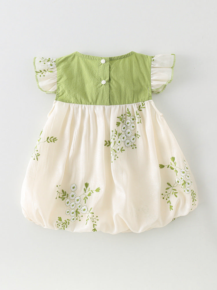 Summer Princess Dress for Girls Aged 1–3 Years