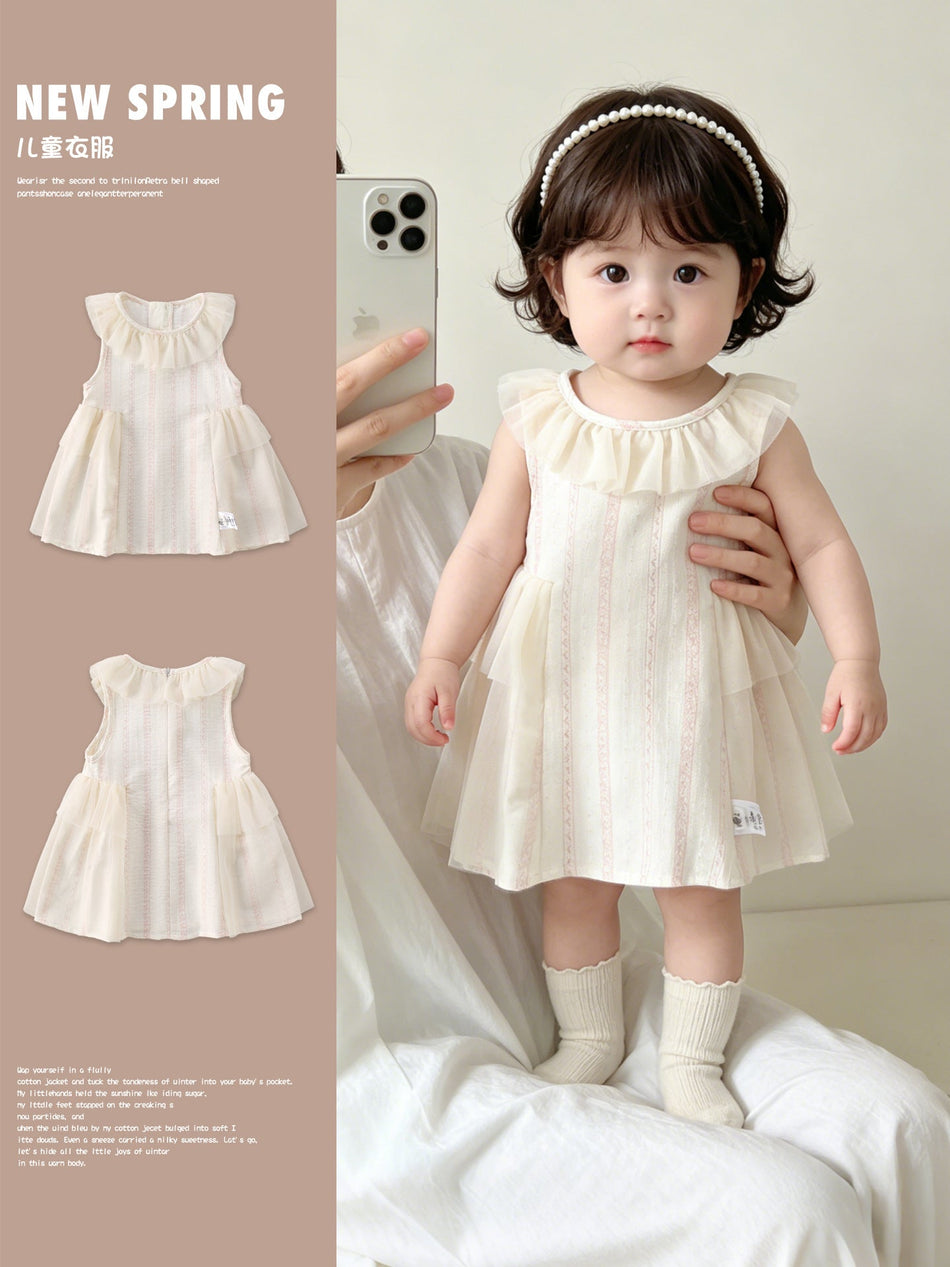 Sweet Princess Summer Dress for Baby Girls