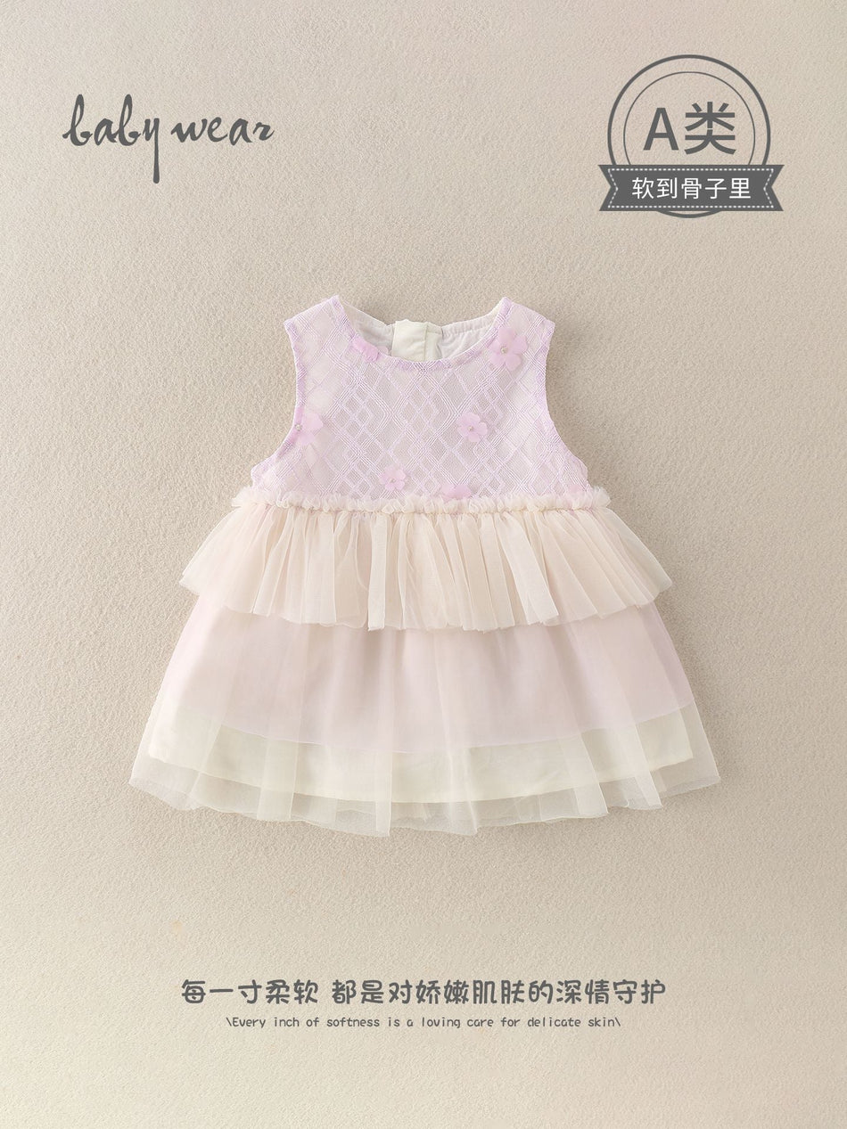 Girls’ Thin Princess Summer Dress for Baby Girls