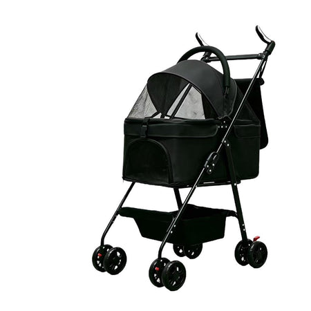 Lightweight Pet Stroller for Small and Medium Cats and Dogs