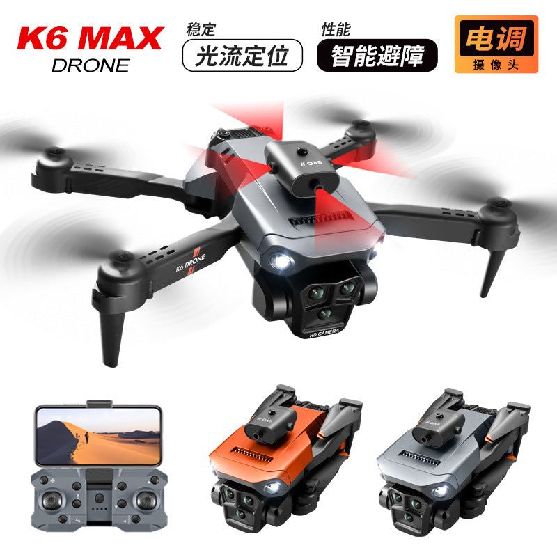 4K Triple Camera Drone with Optical Flow & Obstacle Avoidance