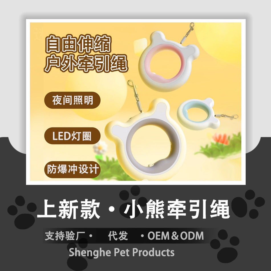 Automatic Retractable Pet Leash for Dogs and Cats Outdoor Walks