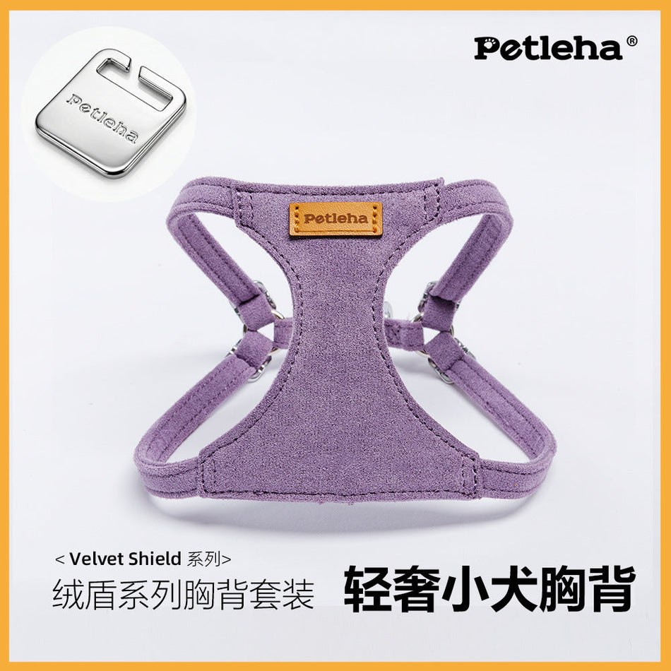Adjustable Dog Chest Strap Vest Leash for Small Dogs Teddy Pets