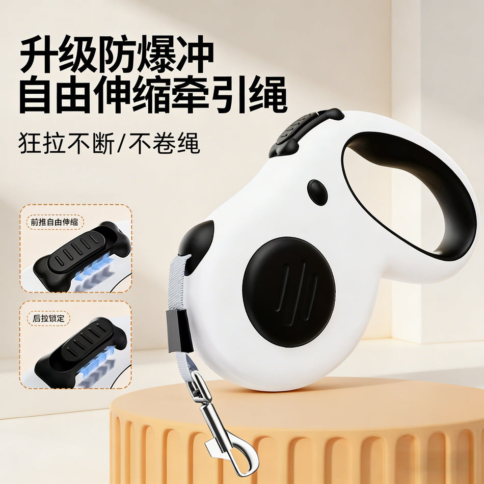 Automatic Retractable Anti Shock Dog Leash for Small Medium Dogs