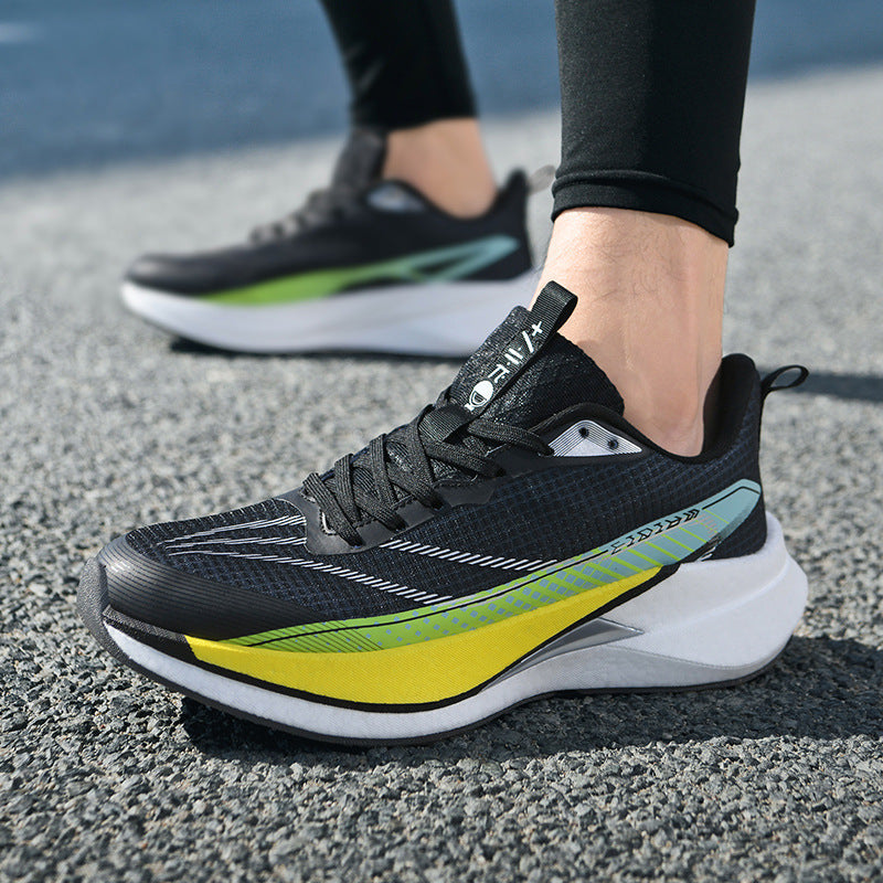 Lightweight Mesh Sports Casual Shoes with Rebound Comfort Sole