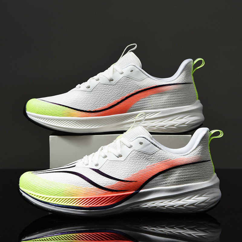 Breathable Mesh Running Sneakers with Shock-Absorbing Comfort
