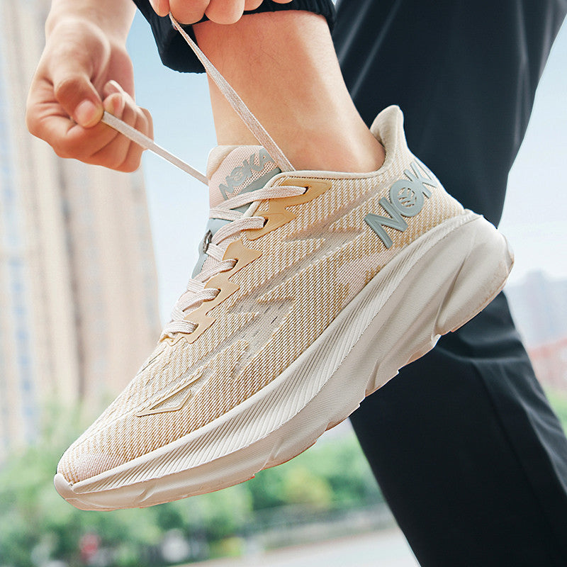 Men's Breathable Thick-Sole Casual Running Sneakers for Daily