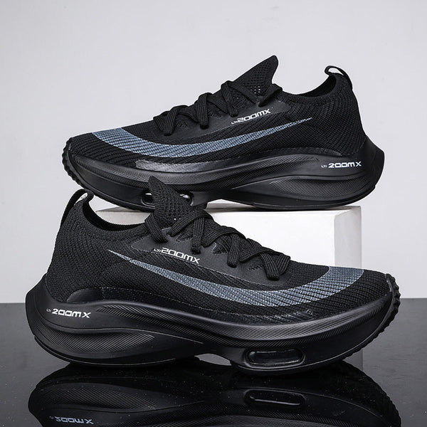 STOCK-Air Cushion Running Shoes with Breathable Flyknit Comfort