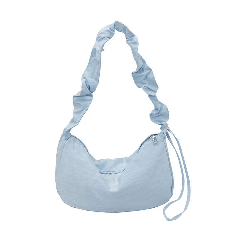 Pleated Cloud Shoulder Bag Large Capacity Casual Tote