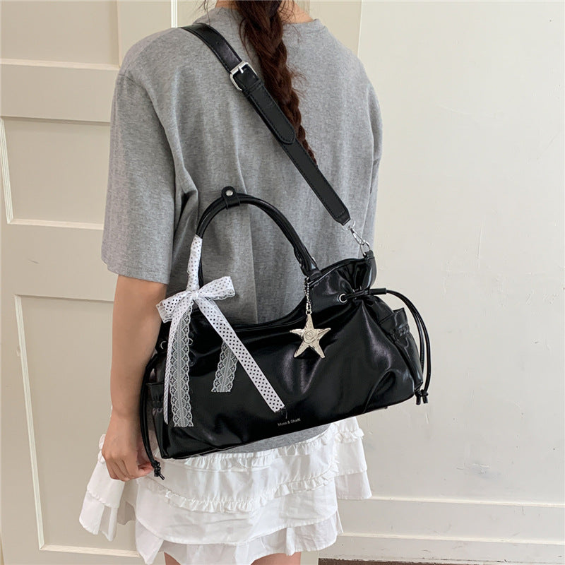 Korean Style Large Capacity Tote Bag Summer Commuter Bag
