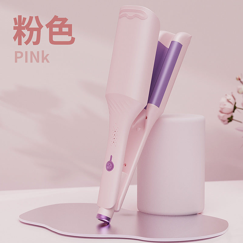 3-Barrel Deep Wave Curling Iron 32mm Egg Roll Hair Styler