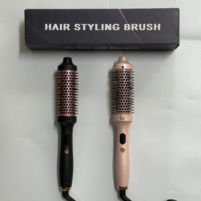 5-in-1 Electric Hot Air Hairbrush Curling and Straightening Comb