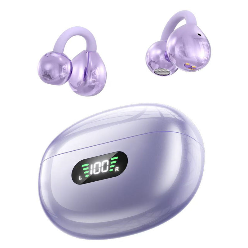 J86 Clip-On Bone Conduction Bluetooth Sports Headset