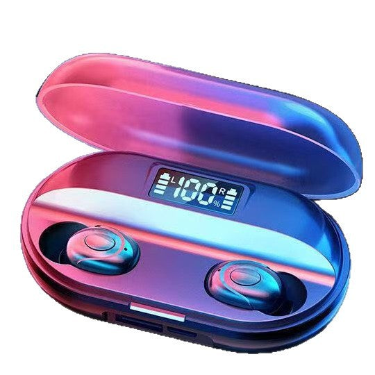 Gaming Bluetooth Earbuds with Digital Display & Power Bank Case