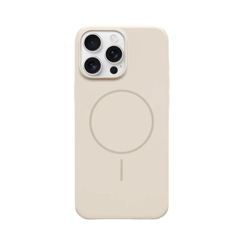 Magnetic Liquid Silicone Phone Case for iPhone with Slim Protection
