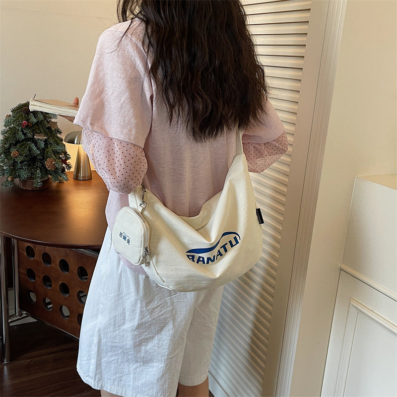 Lightweight Dumpling Shoulder Messenger Bag for Women