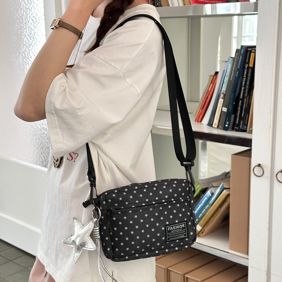 Japanese Style Star Shoulder Messenger Bag for Women
