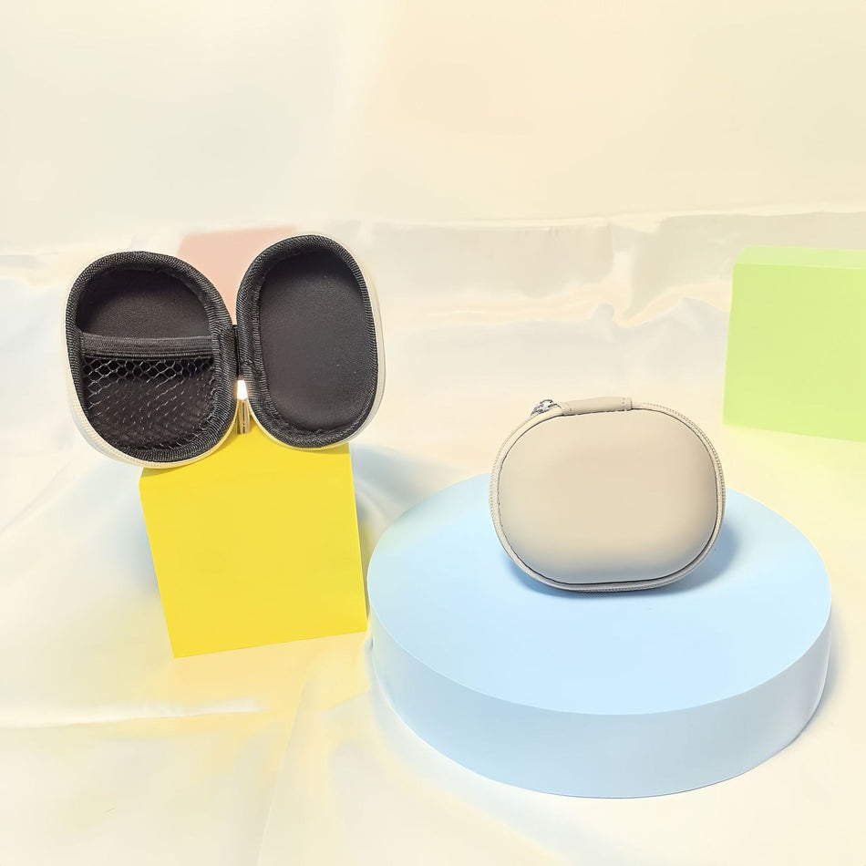 Shockproof Earphone Storage Case for Bluetooth & Wired Headsets