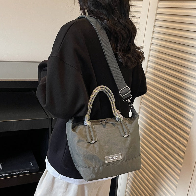 Lightweight Nylon Small Shoulder Bag