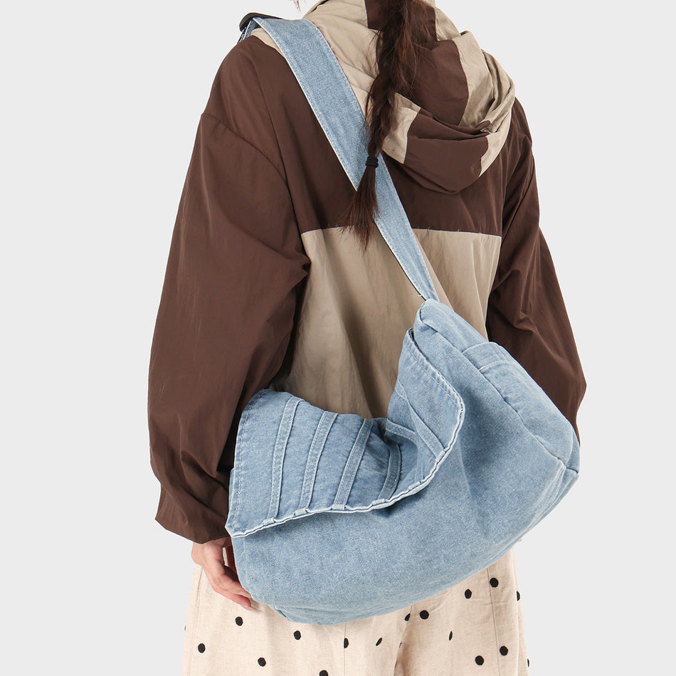 Retro Washed Canvas Crossbody Bag