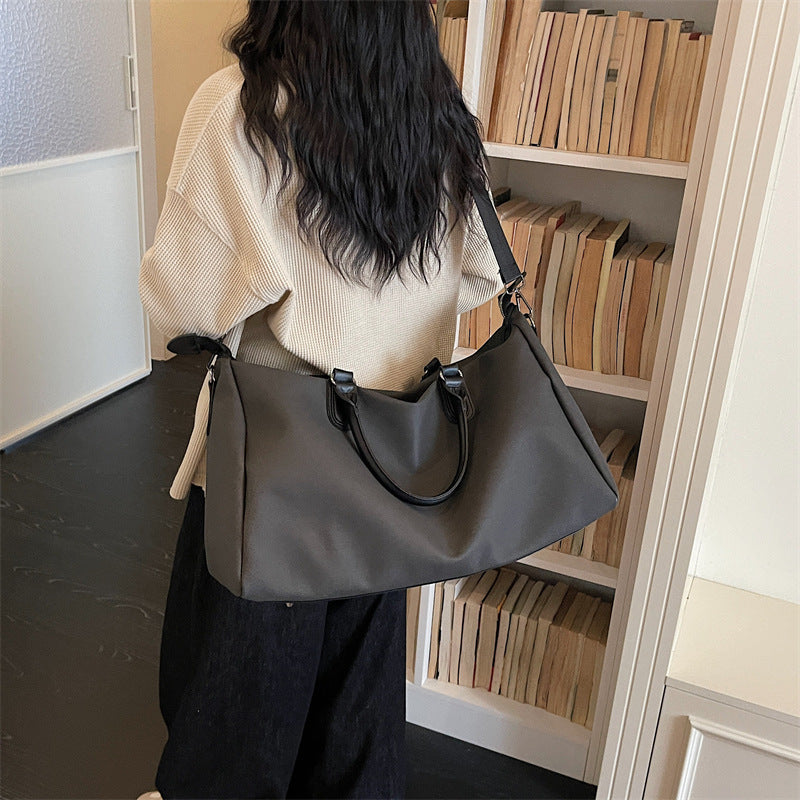 Star Print Bowling Shoulder Bag for Women Casual Messenger Bag