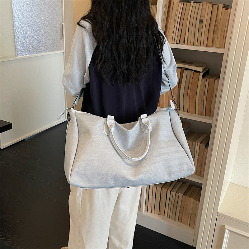 Star Print Bowling Shoulder Bag for Women Casual Messenger Bag