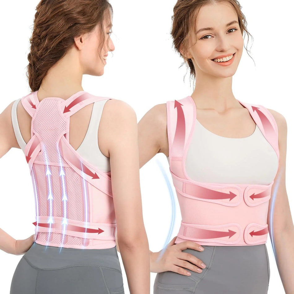 Adjustable Back Posture Corrector Belt for Spine Support