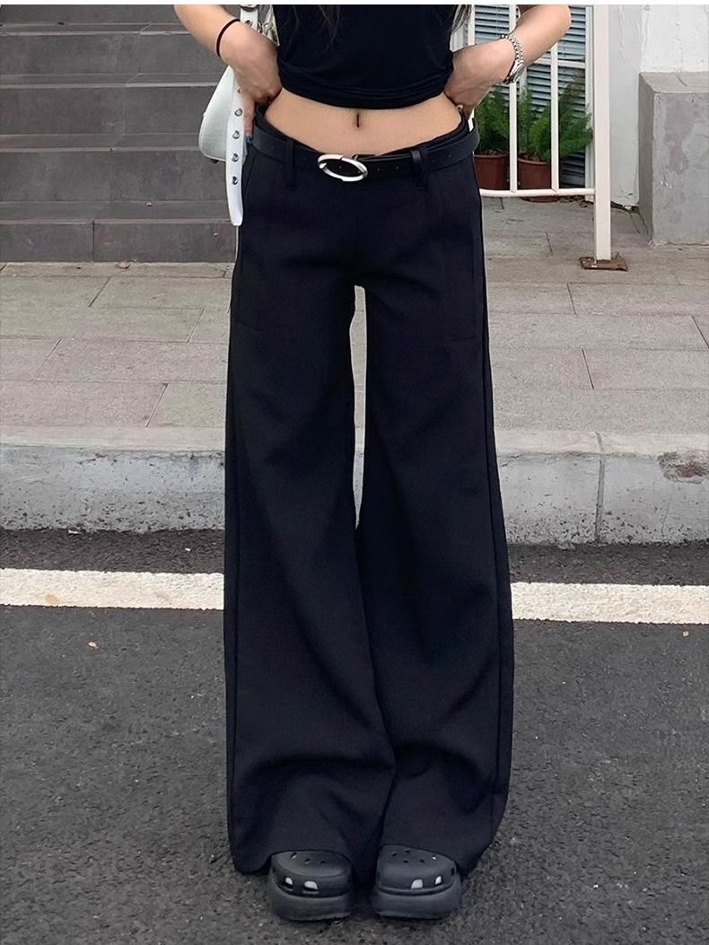 High-Waist Flared Wide Leg Jeans for Tall Women with Long Fit
