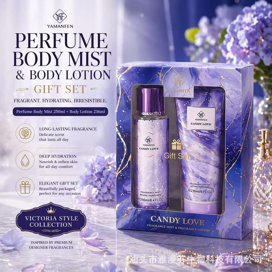 Victoria Women’s Body Spray & Lotion Fragrance Set