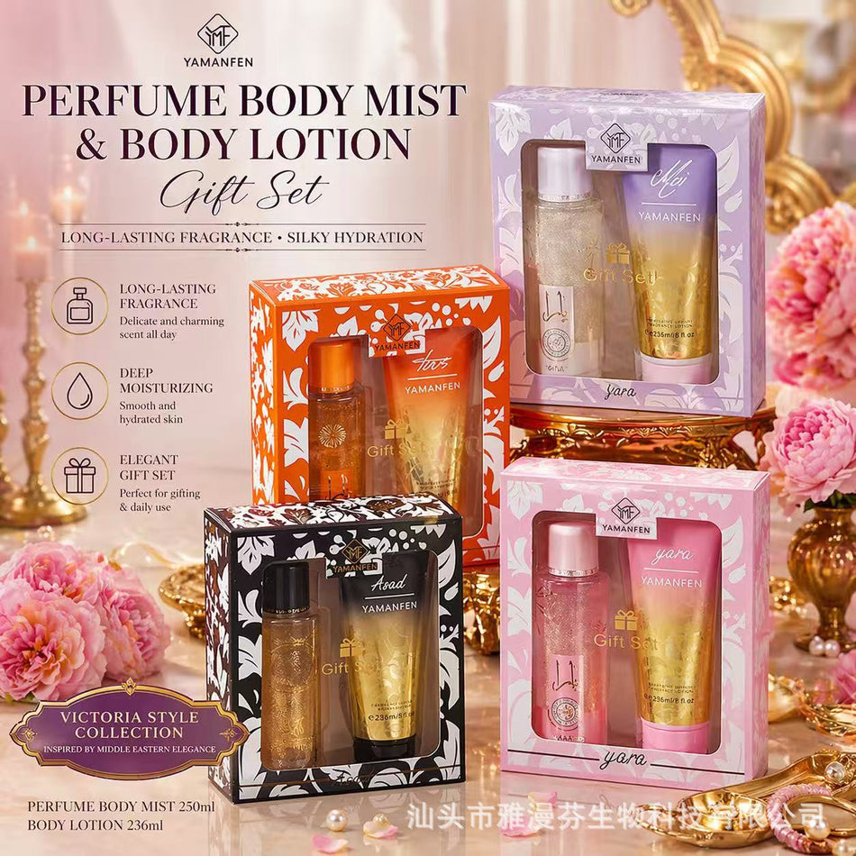 Women’s Body Spray & Lotion Fragrance Set Victoria-Inspired