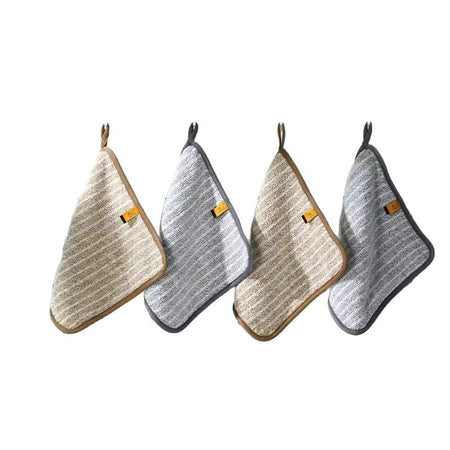 5Pc Thickened Lint-Free Kitchen Cleaning Cloth for Home Use in multicolor, 30*30cm