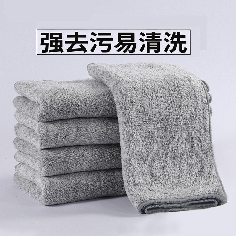 Bamboo Charcoal Fiber Kitchen Cleaning Cloth Oil Removing Pad