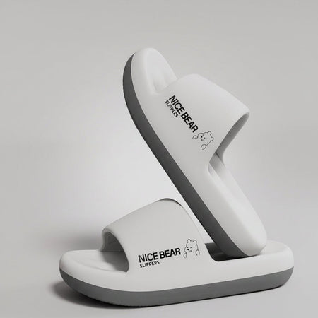 Men's black EVA Thick Sole Anti-Slip Comfort Slide Sandals