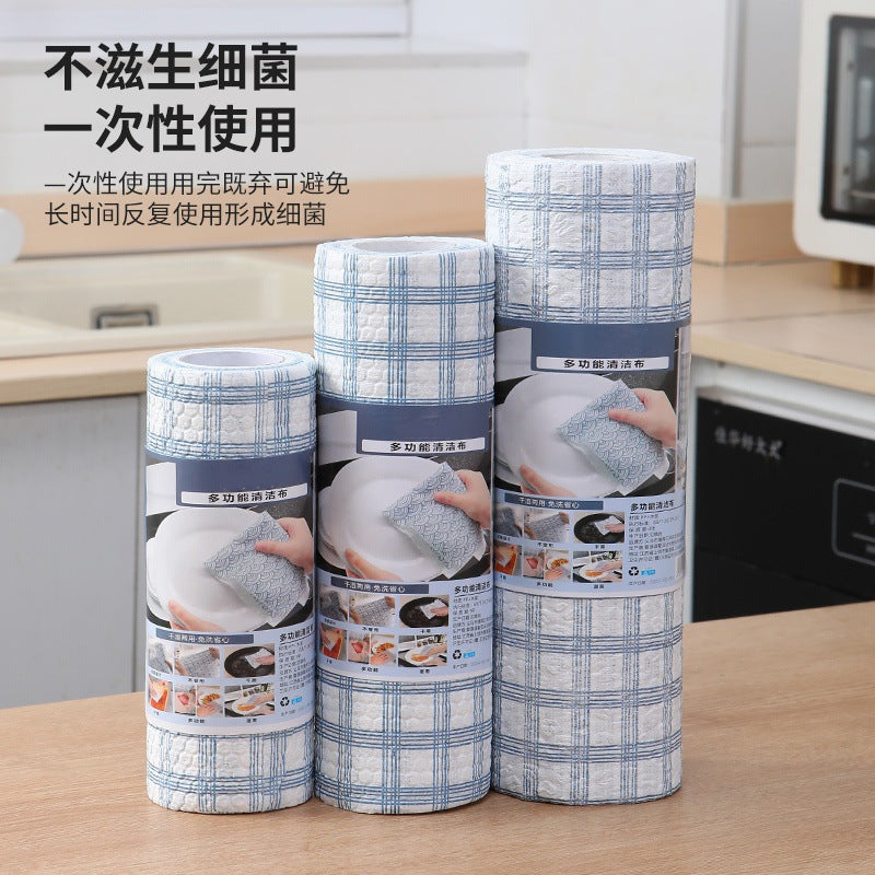 Thickened Disposable Kitchen Cleaning Cloth Wet Dry Non Woven 2