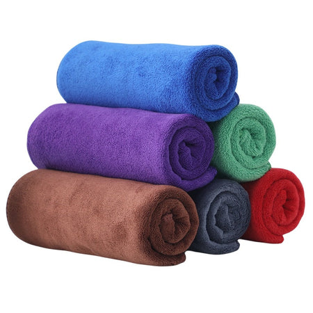 Thick Microfiber Cleaning Rag for Kitchen and Car Use 11 Pc in multicolor, 30*30cm