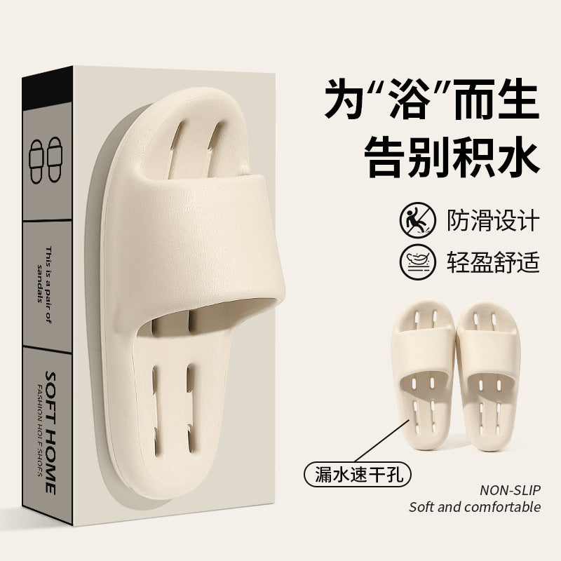 EVA Couple Bathroom Slippers with Non-Slip Soft Sole Design