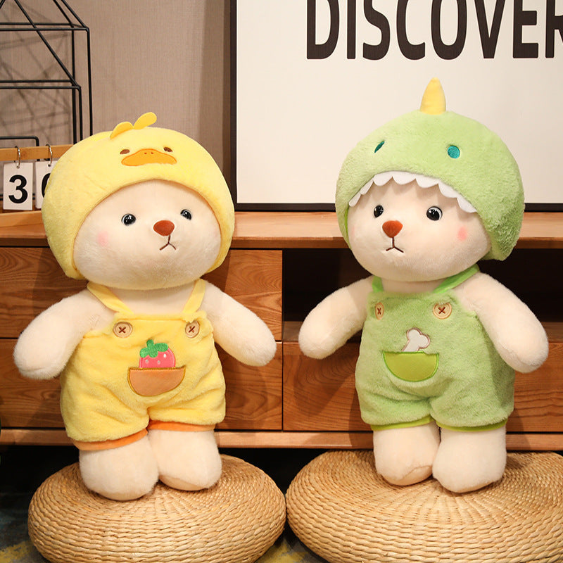 Cute Transformable Animal Plush Doll Soft Stuffed Toy Gift